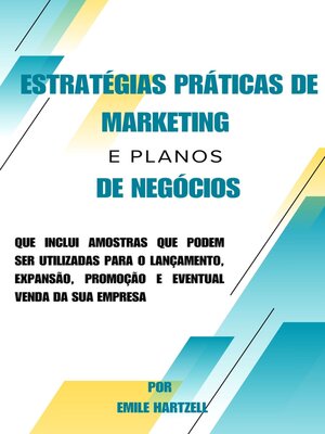 cover image of Estratégias práticas de marketing e planos de negócios